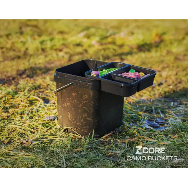 Galeata ZFISH Z-CORE Camo 17L cu Insert Organizator