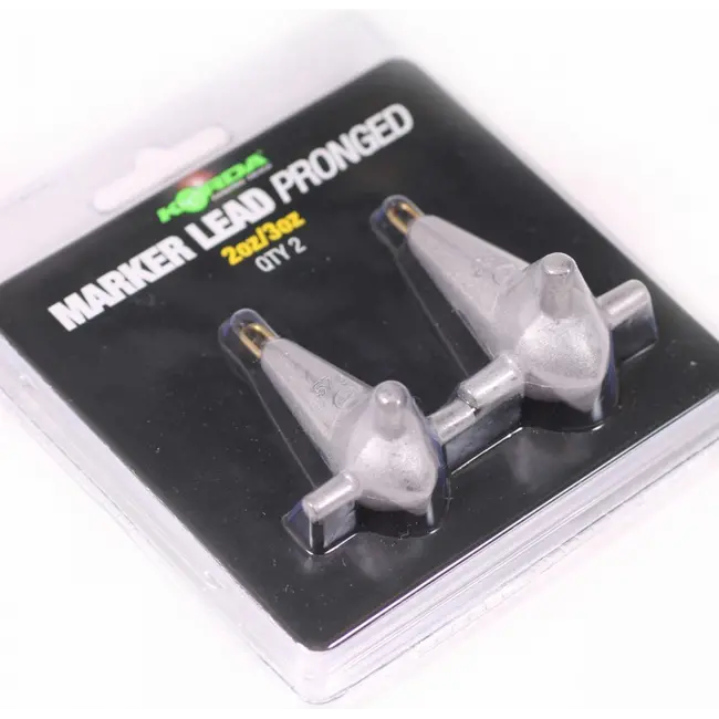 Kit Plumb Marker pentru Sondare Korda Lead Pronged, 2buc/blister