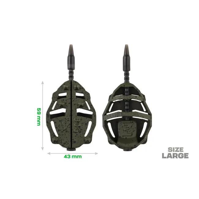 Momitor Method Feeder Large ZFish Spider, 70g, 80g, 90g, 100g, 120g