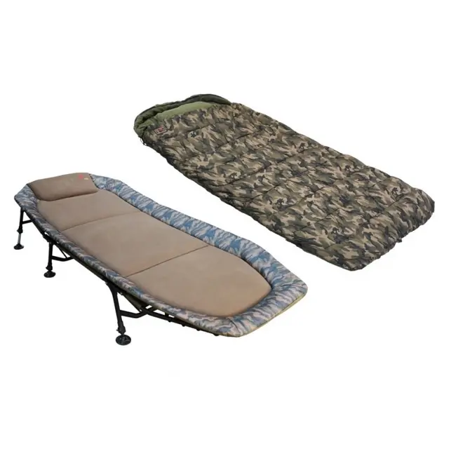 SET ZFISH CAMO LOUNGER - SAC DE DORMIT + PAT DE DORMIT