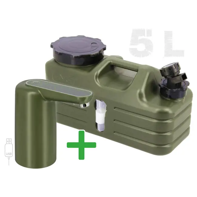 Set Canistră NGT 5L + Robinet Automat de Apa