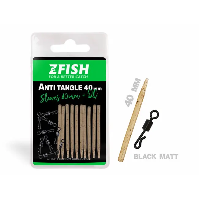 Set agrafa rapida + con antitangle ZFish Antitangle Set Sleeve