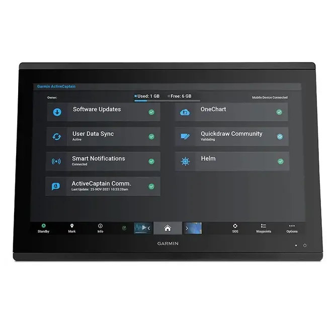 Sonar Garmin GPSMAP 8417 MFD