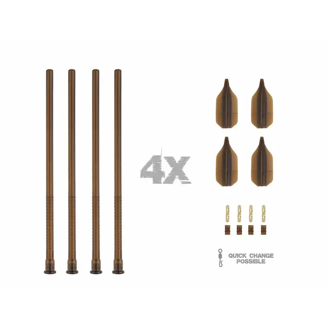 Tije interschimbabile ZFish Feeder Castig Tubes 14cm