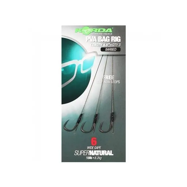 Montura Korda Solidz Pva + Free Extenda Stops, 3buc/blister