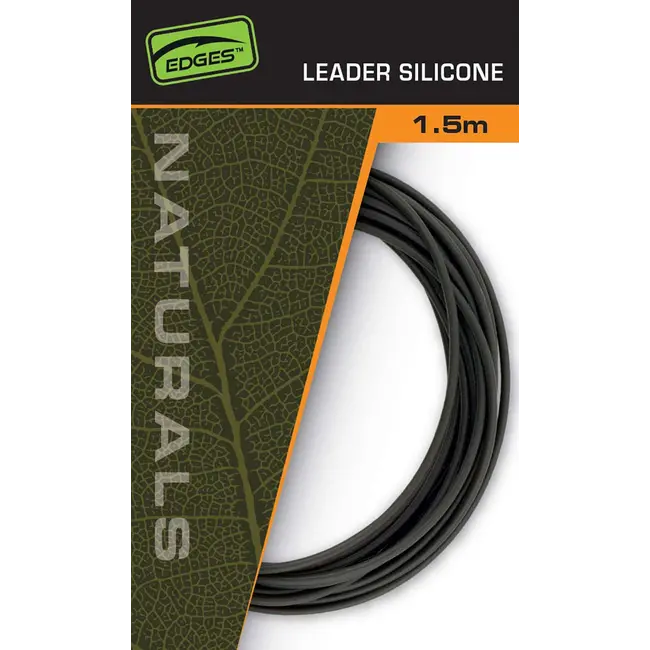 Tub Siliconic Fox Edges Naturals Leader Silicone , 1.5m