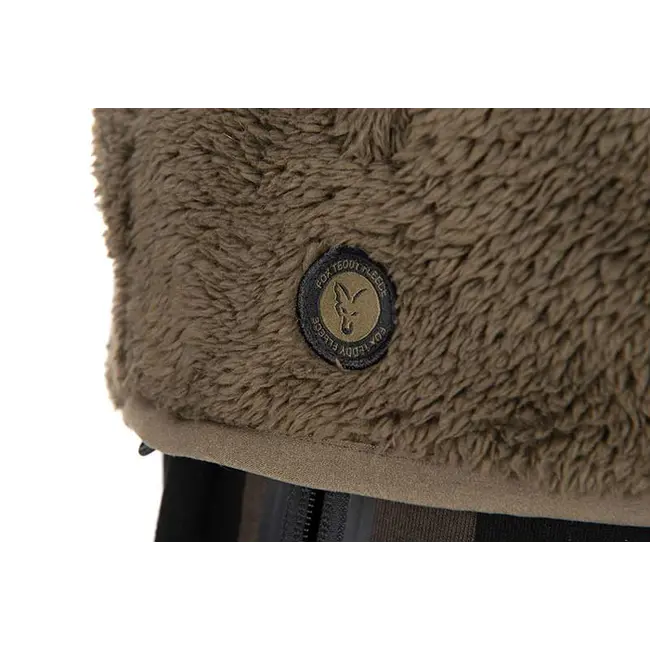 Jacketa Fox HD Prem Full Zip Teddy Jacket Khaki