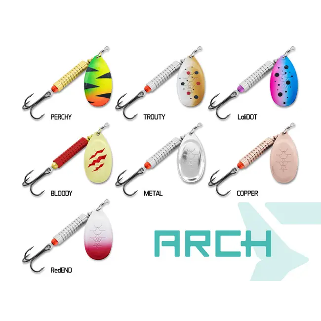 Lingura Rotativă Delphin ARCH,10g,Nr.3