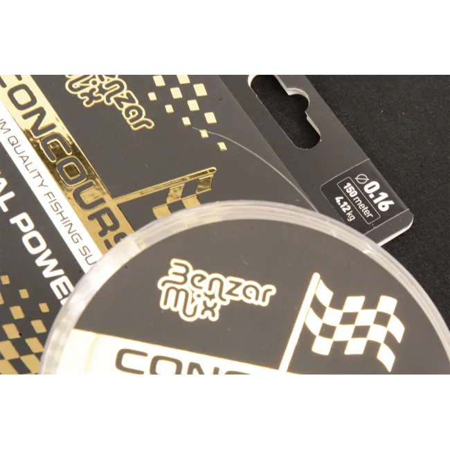 Fir Monofilament Benzar Concourse Crystal Power Monofil Line,150m