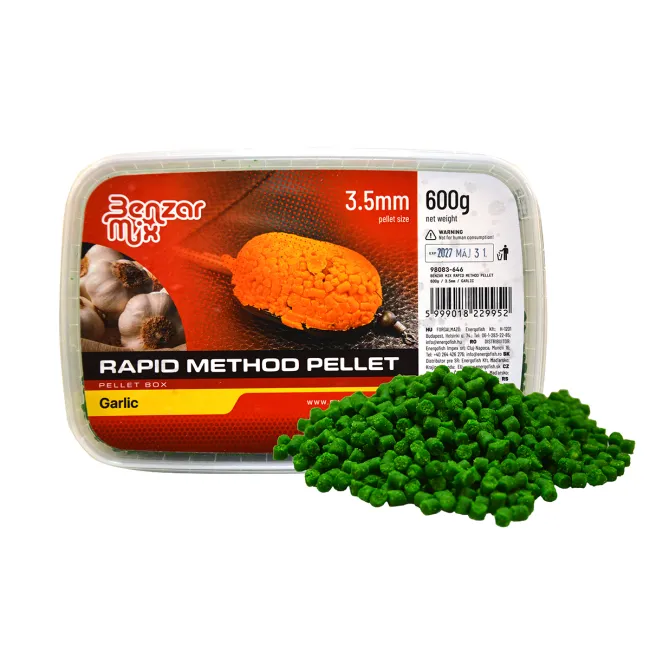 Pelete Benzar Method Rapid, 1.5mm, 600g, Miere Ananas