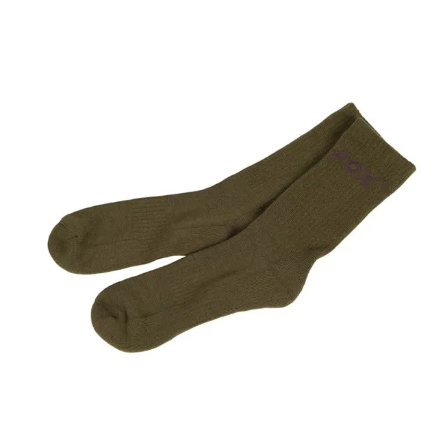 Ciorapi Fox Socks - Verde, 3 Perechi