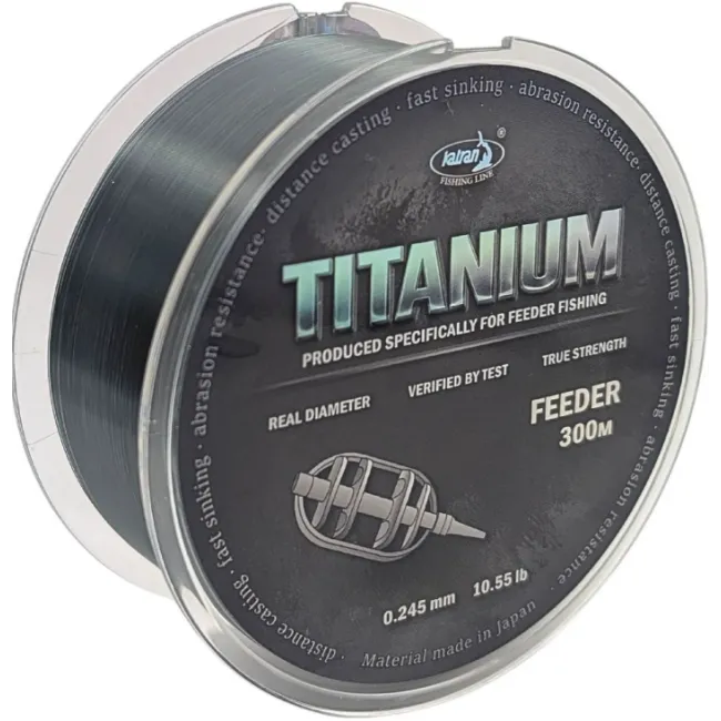 Fir Monofilament Katran Titanium Feeder, 300m