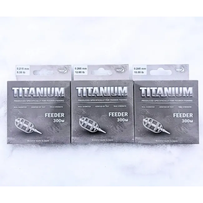 Fir Monofilament Katran Titanium Feeder, 300m