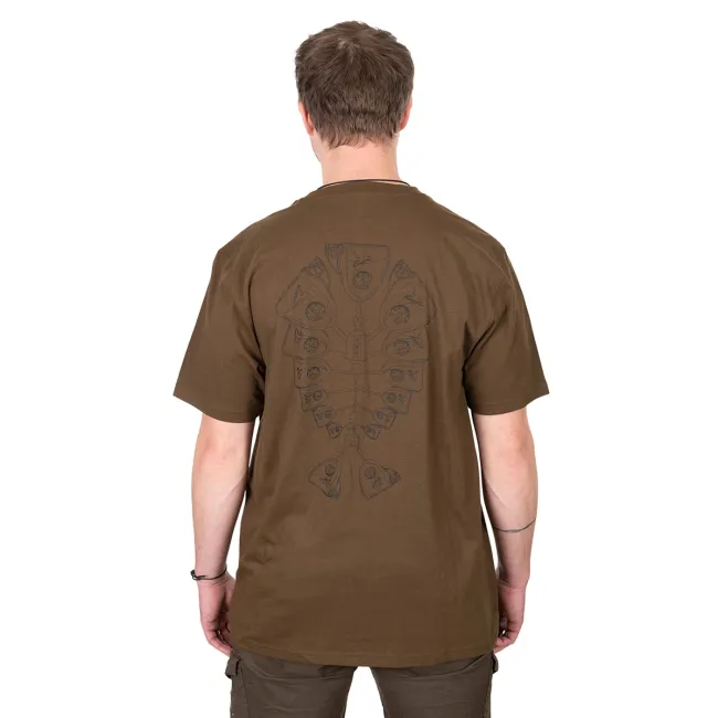 Tricou Fox Khaki Indicator T ,100% Bumbac