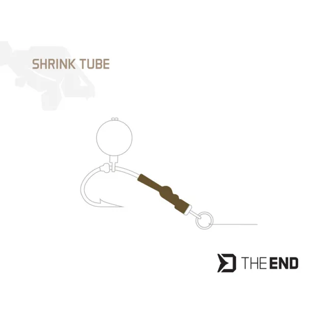 Tub termo Delphin The End Clear, 43x3mm,30buc/plic