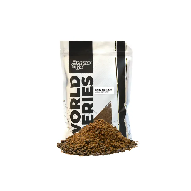 Benziar Mix World Series Groundbait Spicy Fishmeal 800gr