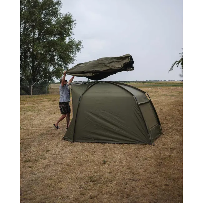 Acoperis Exterior Suplimentar Cort Fox EOS Pro Bivvy 2 Persoane,  Vapour Cap