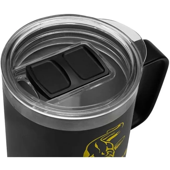 Cana Inox Black Cat Stainless Steel Thermal Mug