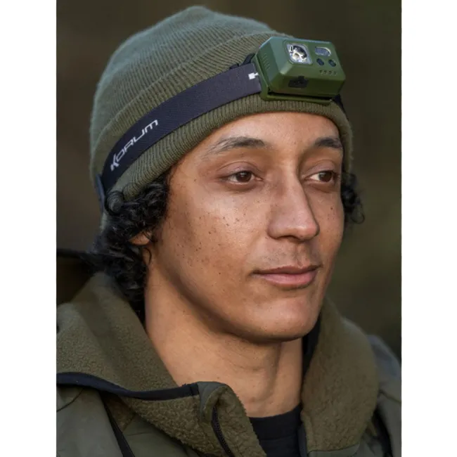 Lanterna frontala pescuit Korum Neoteric Compact 550 lumeni