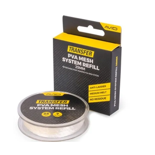 Rezerva Plasa Solubila Avid Carp Transfer PVA Mesh System Refill, 7m
