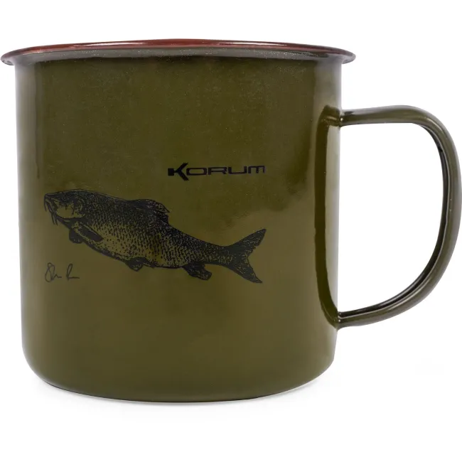 Cana Korum Classic Enamel Mug, 330ml