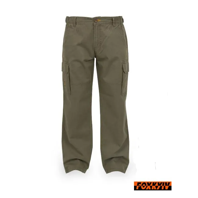 Pantaloni cargo Fox Chunk Heavy Twill kaki
