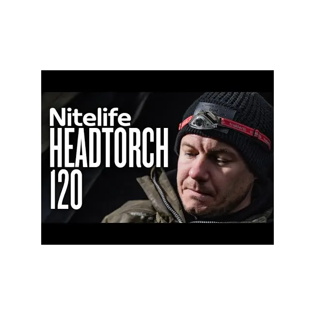 Lanterna Cap Trakker Nitelife 120 – LED Alb & Rosu, USB, 120 Lumeni