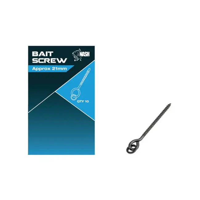 Surub cu Anou Nash Bait Screws, 10buc/plic
