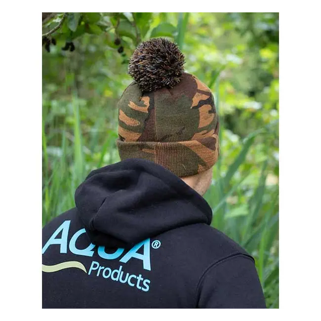 Căciulă AQUA camo bobble