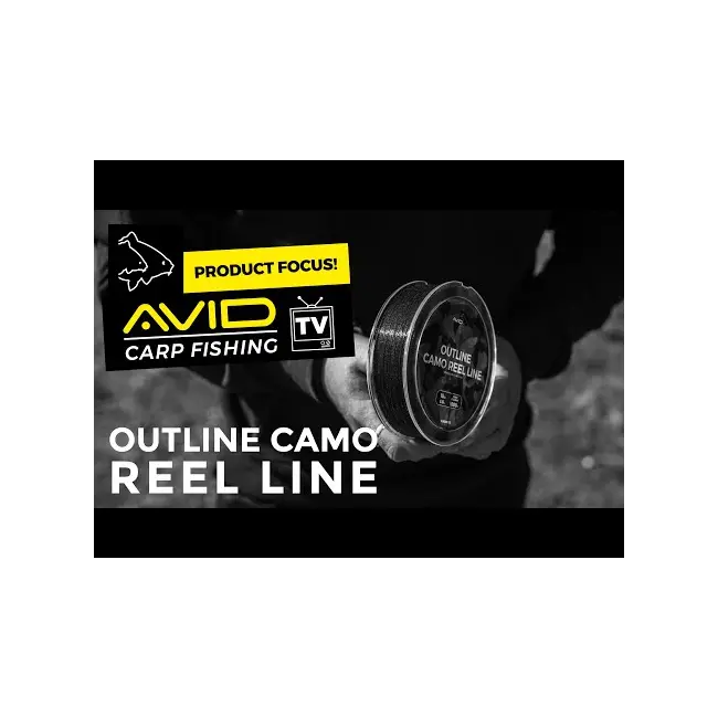 Fir Monofilament Avid Outline Camo Reel Line 300m