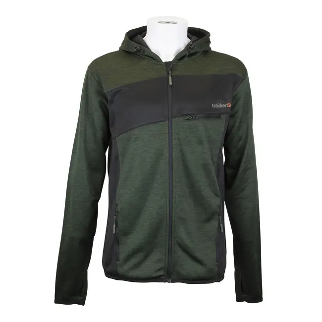 Hanorac Trakker Marl Fleece Back Hoody