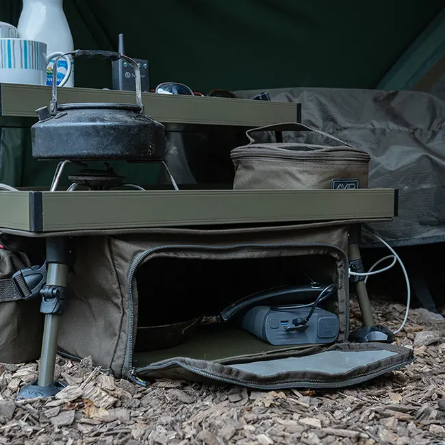Masă pentru Monturi Avid Carp Double Decker Bivvy Table + Organiser