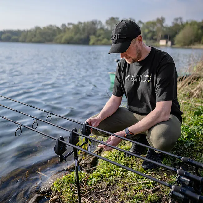 Tricou Negru Avid Black T-shirt
