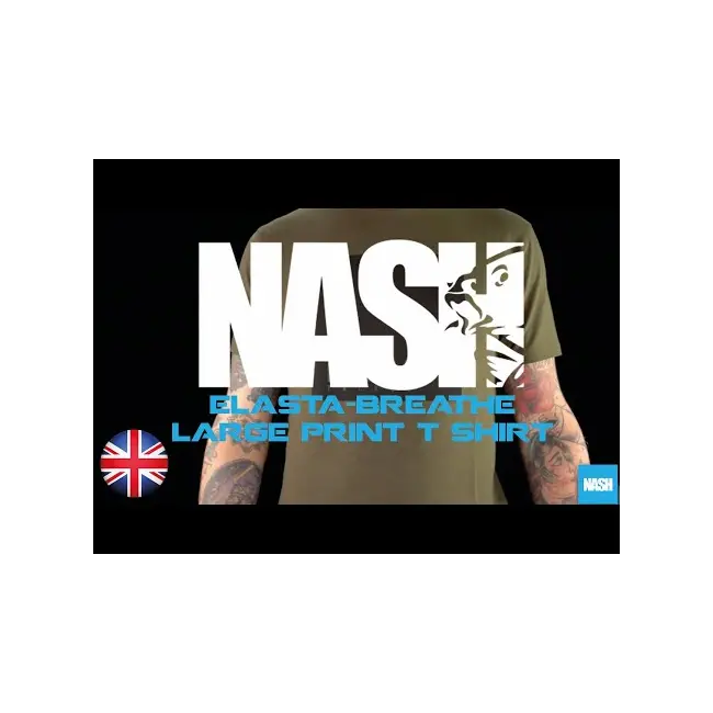 Tricou Nash Elasta Breathe Large Print