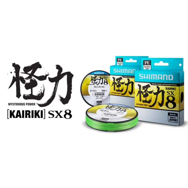 Fir Textil Shimano Kairiki PE 150m