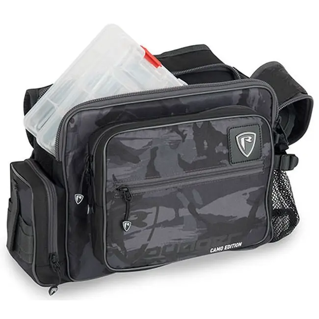 Geanta Accesorii Spinning FOX RAGE Shoulder Bag + 2 Cutii pentru Naluci, 44x25x16cm