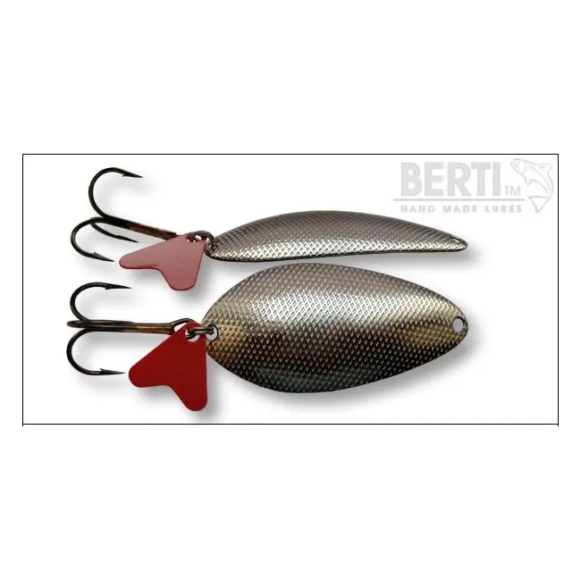 Lingura Oscilanta BERTI Para Nr. 2 Amprenta Patrate, Nickel, 10g