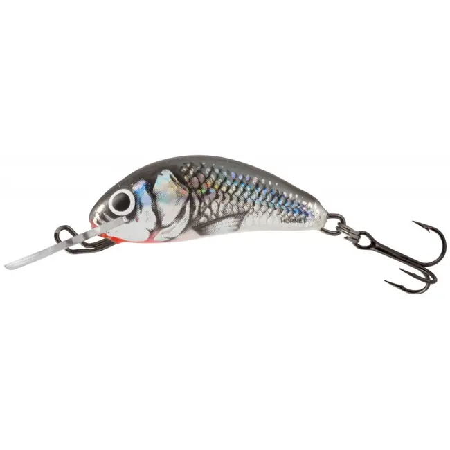 Vobler SALMO Hornet Sinking, 3.5 Cm Holographic Grey Shiner