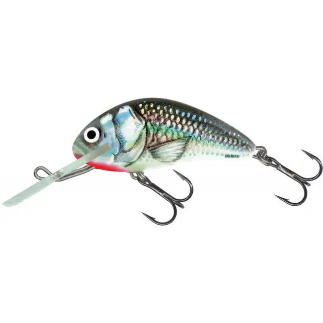 Vobler SALMO Hornet Sinking, Holographic Grey Shiner, 6cm