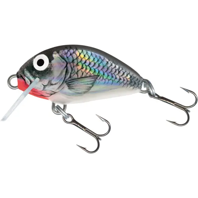 Vobler Salmo Tiny Sinking, Holographic Grey Shiner, 3cm