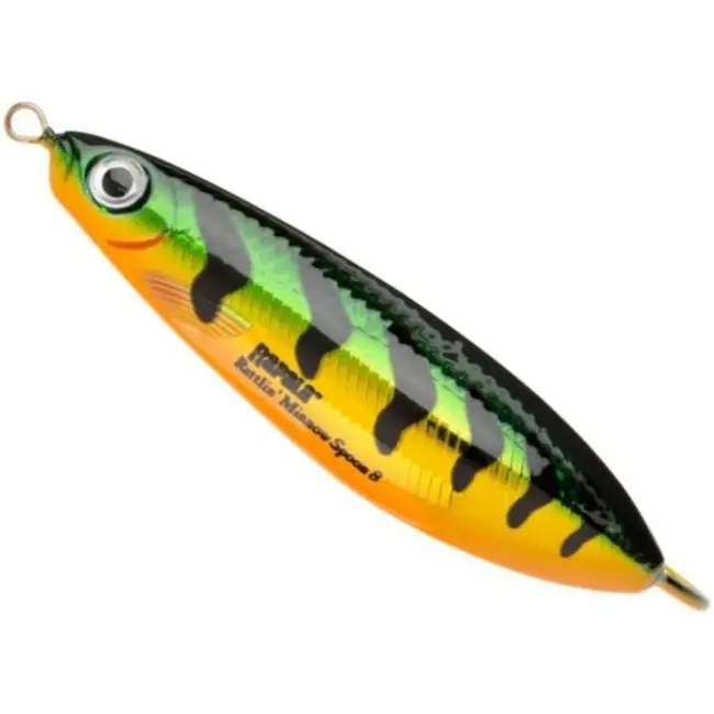 Lingura Oscilanta Rapala Rattlin' Minnow Spoon FLP 8cm/16g