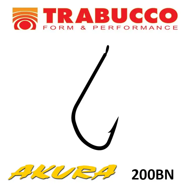 Carlige Trabucco Akura 200BN, 15buc/plic