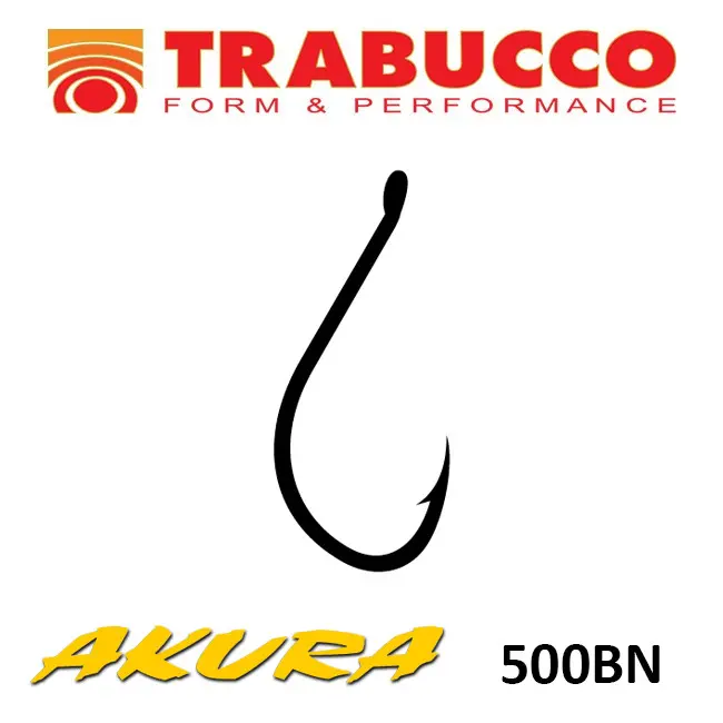 Carlige Trabucco Akura 500BN, 10buc/plic