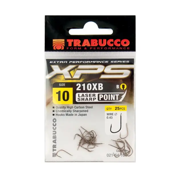 Carlige Trabucco XPS 610XB, 25 buc/plic