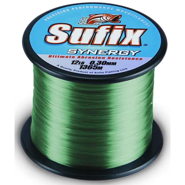 Fir Monofilament Sufix Synergy Low Vis Green
