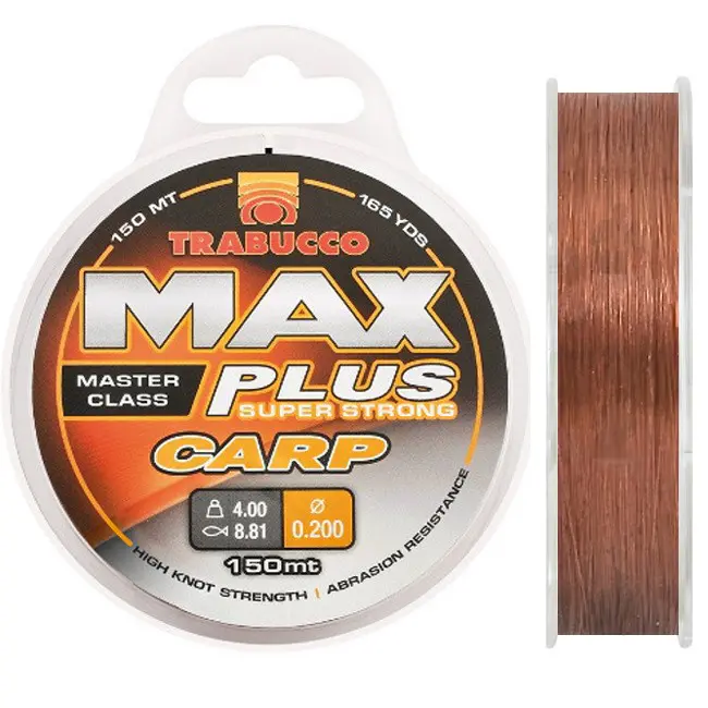 Fir Monofilament Trabucco Max Plus Carp 150m