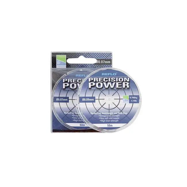 Fir Monofilament Preston Reflo Precision Power, 50m
