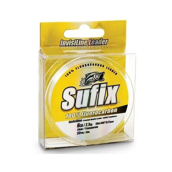 Fir Fluorocarbon Sufix Invisiline Clear, 20m