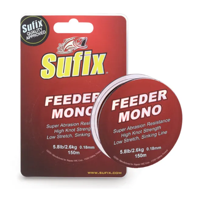 Fir Sufix Feeder Mono Burgundy 150m