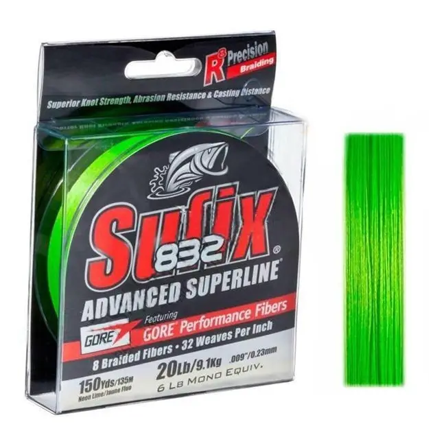 Fir Textil Sufix 832 Neon Lime, 120m